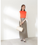 ベルト付タイトロングスカート《S Size Line》
