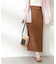 ベルト付タイトロングスカート《S Size Line》