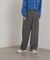 センタープレスベルト付ワイドパンツ《S Size Line》