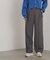 センタープレスベルト付ワイドパンツ《S Size Line》
