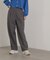 センタープレスベルト付ワイドパンツ《S Size Line》
