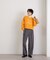 センタープレスベルト付ワイドパンツ《S Size Line》
