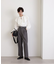 センタープレスベルト付ワイドパンツ《S Size Line》