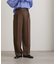 センタープレスベルト付ワイドパンツ《S Size Line》
