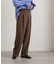 センタープレスベルト付ワイドパンツ《S Size Line》