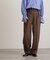 センタープレスベルト付ワイドパンツ《S Size Line》