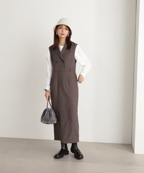 【美品】ナチュラルビューティーベーシック ノーカラージャケット＆スカート M NATURAL BEAUTY BASIC（ノーカラージャケット）のフリマアイテム一覧