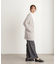 ムジハイウエストスラックスワイドパンツ