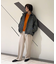ムジハイウエストスラックスワイドパンツ