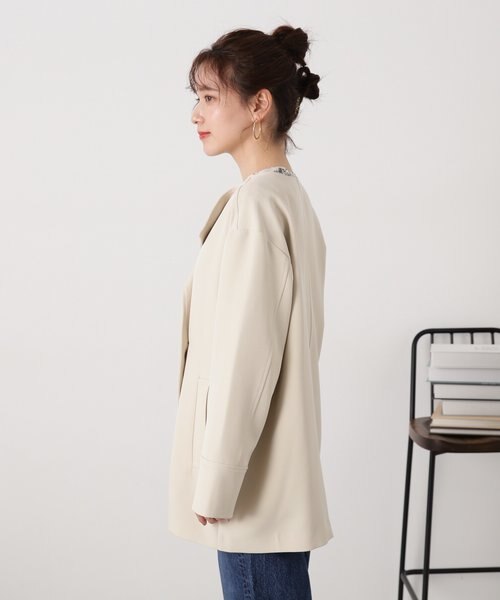 2nd NOLLEY’S ダブルクロス・リバーショートコート ダブルクロス・リバーショートコート | ノーリーズ(NOLLEY'S