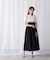 サス付きフレアスカート