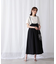 サス付きフレアスカート