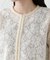 レース羽織ブラウス