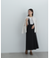 ワイドストラップフレアジャンパースカート
