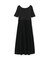 ボートネックドッキングワンピース
