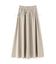 ドロスト切替スカート