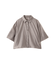 シアークロップドシャツ