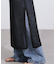 メッシュレイヤードニットワンピース