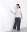 ツータックワイドパンツ