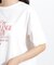 レタリングロゴTシャツ