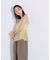 バックリボンシアーブラウス