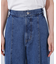 ベルテッドワイドデニムパンツ