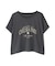 クロップドカレッジロゴTシャツ