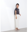 クロップドカレッジロゴTシャツ