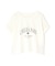 クロップドカレッジロゴTシャツ