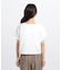 クロップドカレッジロゴTシャツ