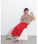 クロップドカレッジロゴTシャツ