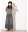 ヘアリーニットトップス