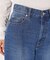 センタープレスフレアデニムパンツ