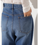 センタープレスフレアデニムパンツ