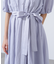 ストライプシャツワンピース