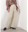 ベーシックストレートパンツ