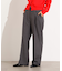 ツィーディーワンタックストレートパンツ