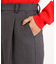 ツィーディーワンタックストレートパンツ