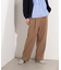 ツィーディーワンタックストレートパンツ
