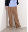 ツィーディーワンタックストレートパンツ