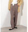 ツィーディーワンタックストレートパンツ