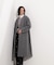 カラーレスロングコート