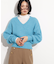 Vネックオーバーニット