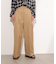 ツータックツイルパンツ