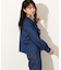デニムラッフルブラウス