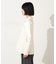 襟付きペプラムニット