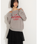 フレンチロゴジャガードニット