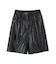 フェイクレザーハーフパンツ