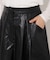 フェイクレザーハーフパンツ