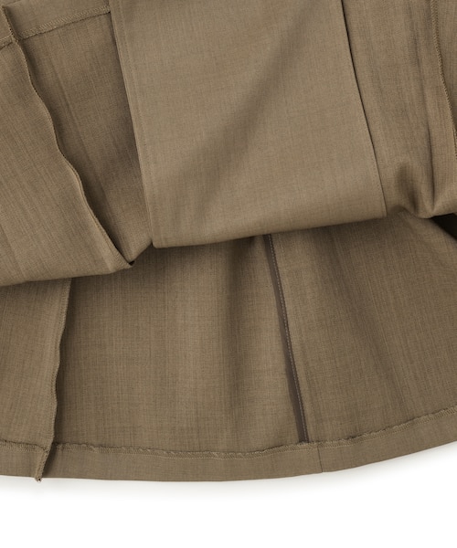 サイドプリーツテーラージャンスカ｜エヌドット ナチュラル